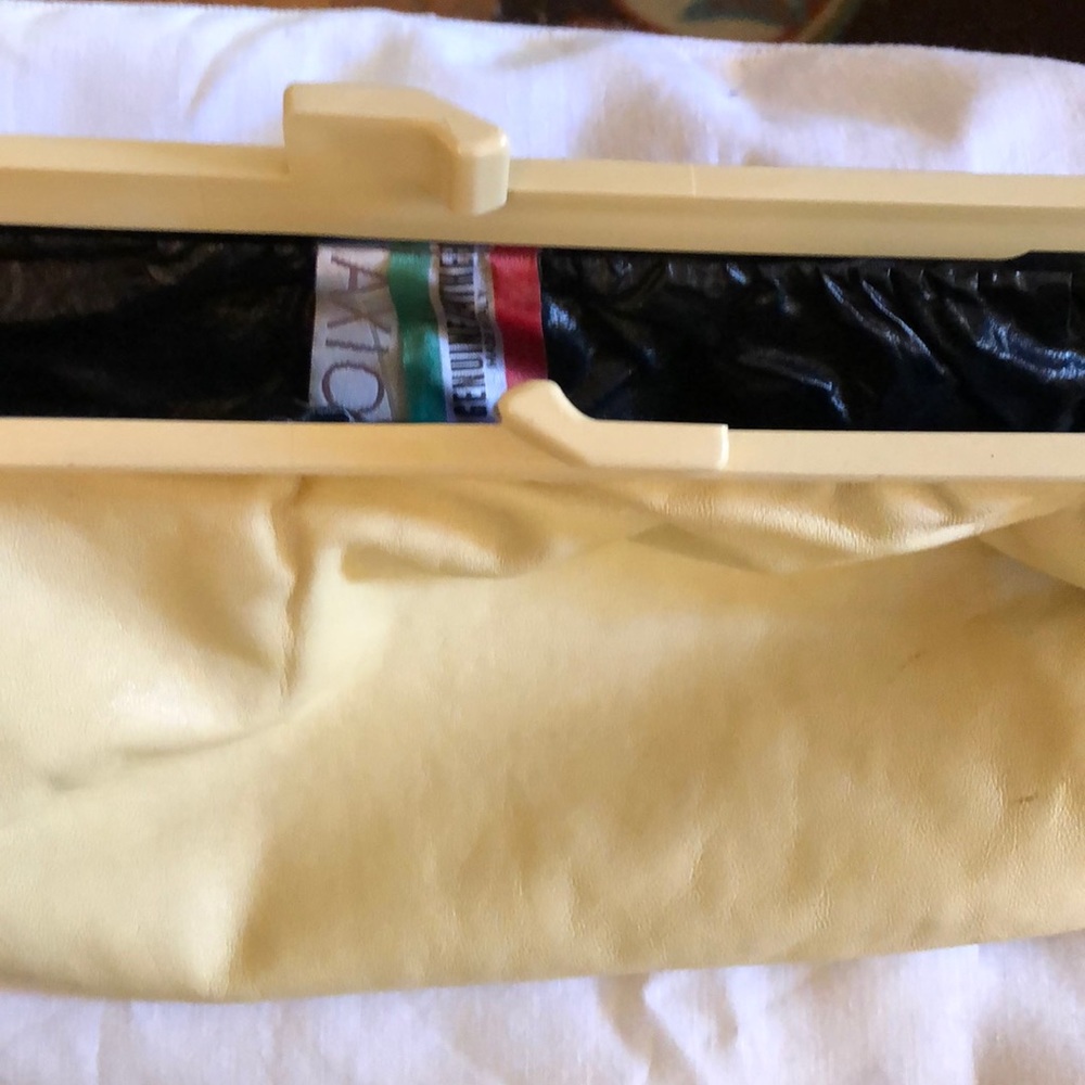 LEATHER CLUTCH BAG from Italy
